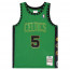 BAJU BASKET MITCHELL N NESS Boston Celtics Kevin Garnett Hall Of Fame Swingman Jersey
