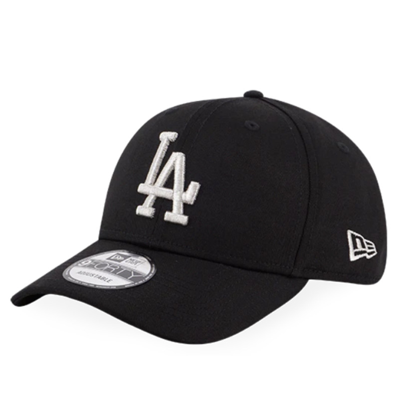 TOPI SNEAKERS NEW ERA BASIC SILVER MLB LOS ANGELES DODGERS LOGO 940 CAP