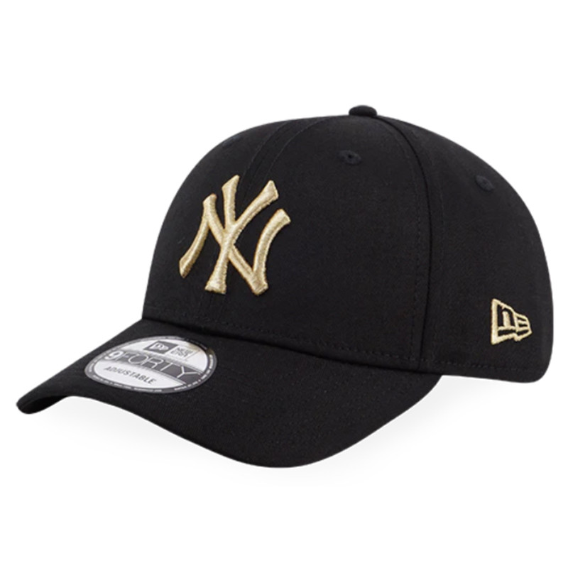 TOPI SNEAKERS NEW ERA BASIC GOLD MLB NEW YORK YANKEES LOGO 940 CAP