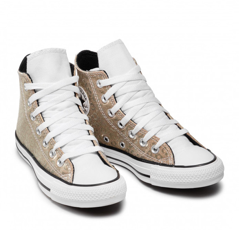 SEPATU SNEAKERS CONVERSE Authentic Glam Chuck Taylor All Star High Top