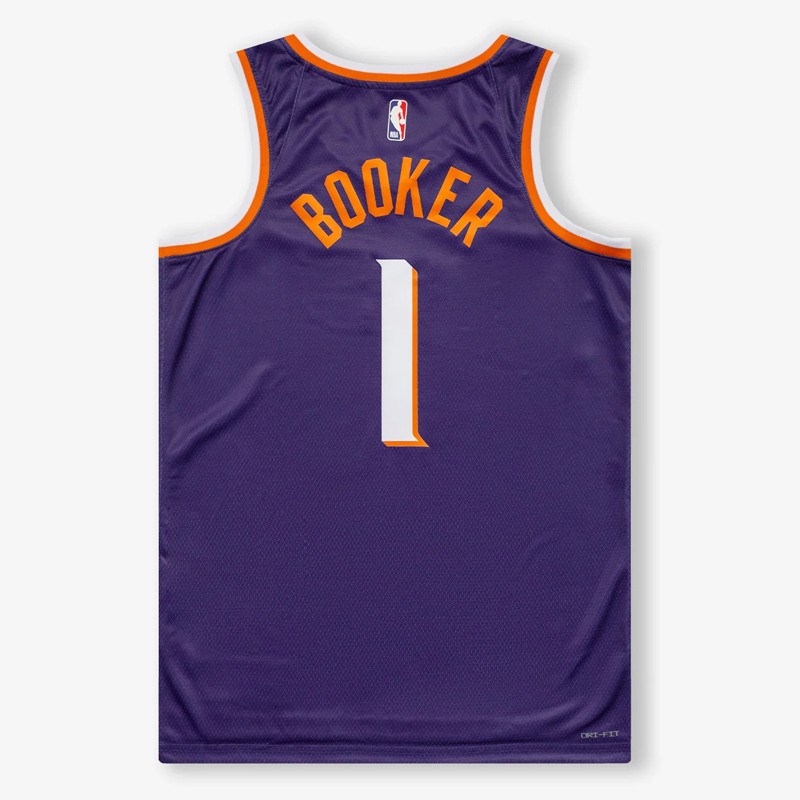 BAJU BASKET NIKE Devin Booker Phoenix Suns Icon Edition Swingman Jersey