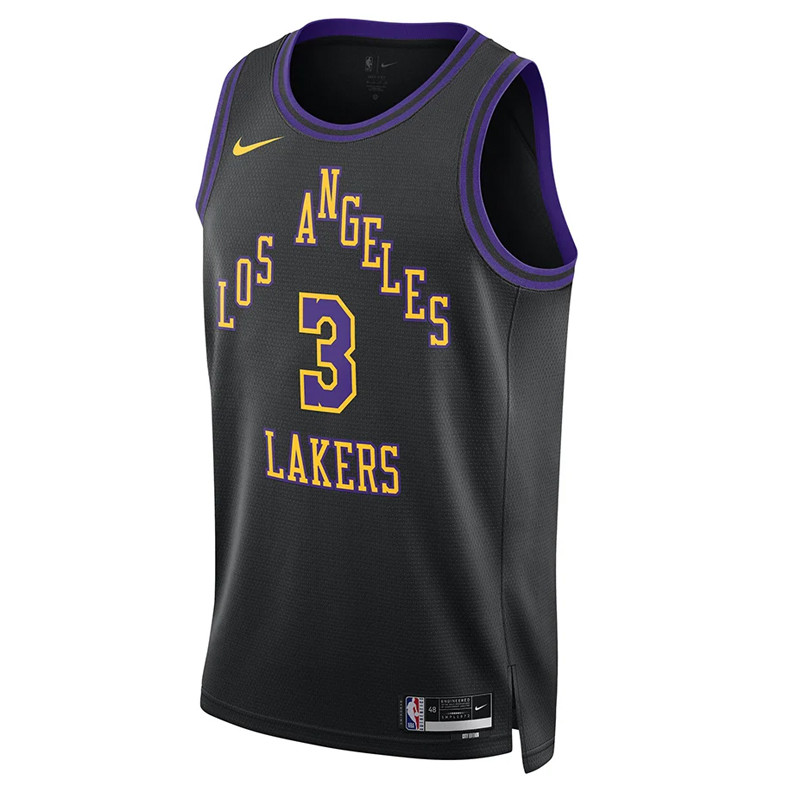 BAJU BASKET NIKE Anthony Davis LA Lakers City Edition Swingman Jersey