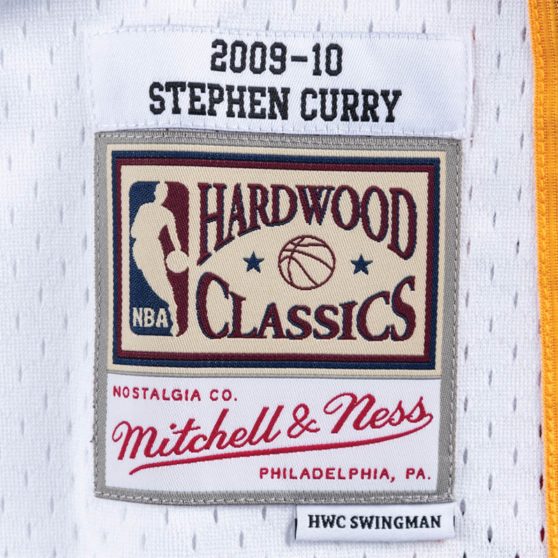 BAJU BASKET MITCHELL N NESS Swingman Jersey Golden State Warriors Home 2009-10 Stephen Curry
