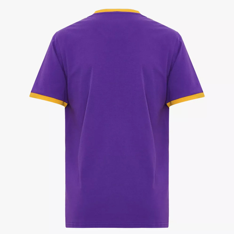 BAJU BASKET NBA Short Sleeve Tee Print Flat Knit LA Lakers