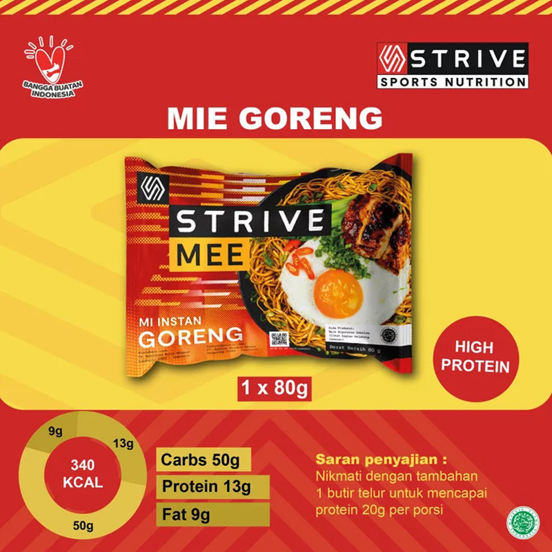 SUPLEMEN LARI STRIVE MEE - MIE GORENG (75GR)