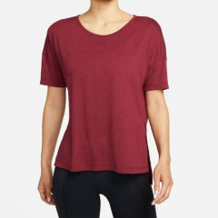 Wmns Dri-FIT Layer Short Sleeves Tee Red