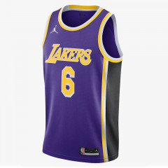 LeBron James LA Lakers Statement Edition Swingman Jersey Purple