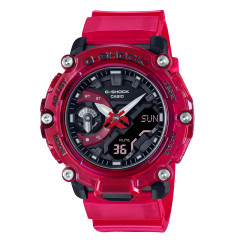 G-Shock Sound Wave Series Translucent Resin Band Red